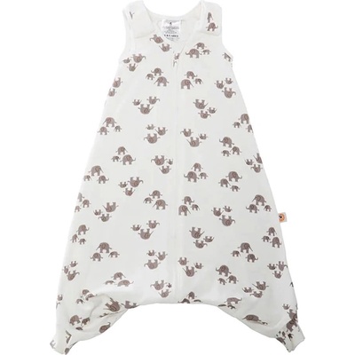 Ergobaby Спално чувалче с крачета Ergobaby - On The Move, Elephant, Tog 1, 6-18 м, размер М (SLBMDELPH1)
