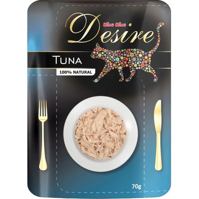 Miau Miau Desire premium s trhaným masem Tuňák 70 g
