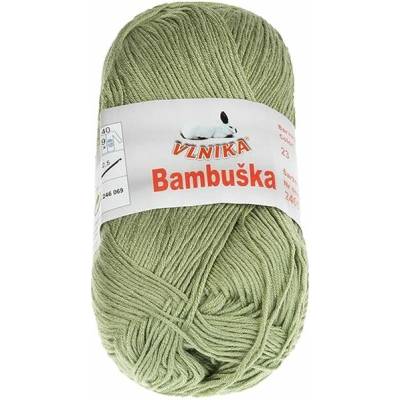 BELLATEX Priadza Bambuška 50 g – 23 kaki