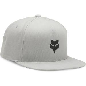 FOX Racing Мъжка шапка с козирка Fox racing Fox Head Snapback Hat Cap - Steel Grey - размер One Size (904-0671-0311)
