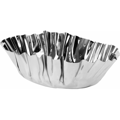 Ferm Living Dekorativní miska Tydra Mirror Polished kov stříbrná 12 cm