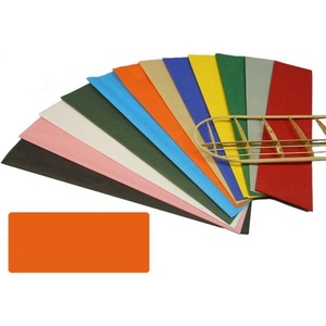 Krick Modelltechnik Крик обвивна хартия оранжева 18g/m2 51x76cm (2)