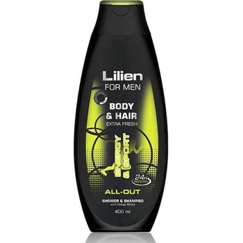 Lilien All Out Men sprchový gel 400 ml