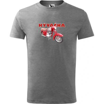 Tričko Jawa Kývačka sivá