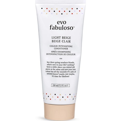 evo Fabuloso Light Beige Colour Boosting Treatment 220 ml