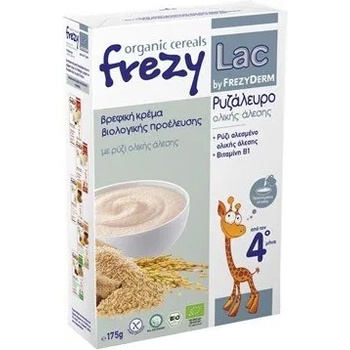 FREZYDERM Органична био храна за бебета 4+, с органичен ориз , Frezylac Organic Cereals 4+ , 175gr