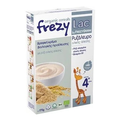 FREZYDERM Органична био храна за бебета 4+, с органичен ориз , Frezylac Organic Cereals 4+ , 175gr