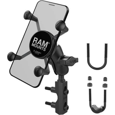 RAM MOUNTS Držák telefonu RAM® X-Grip® se základnou pro brzdovou/spojkovou nádržku - krátký