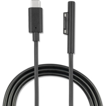 4smarts Кабел 4smarts 4S468683, от Microsoft Surface Connect(м) към USB-C(м), 1m, черен (4S468683)