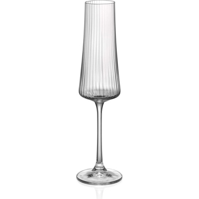 Crystalex Sklenice na šampaňské Xtra Optic 6 x 210 ml