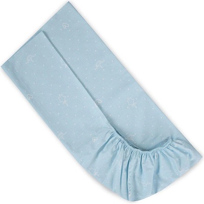 Lorelli ЧАРШАФ С ЛАСТИК 70/140-15см МЕЧО СИНЬО (3800166124155)
