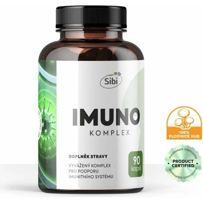 Sibi Imuno komplex houbové extrakty 90 kapslí 500 mg