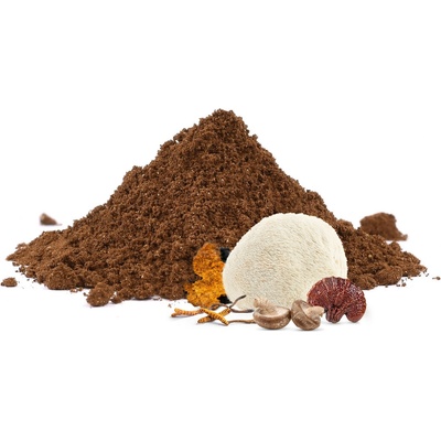 ManuCafe Adaptogenní káva se sílou 5 hub pouze mletá 100 g