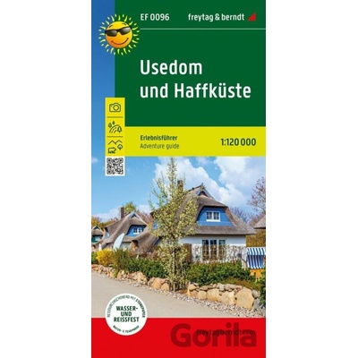 Usedom a pobřeží Haffu 1:120 000 / rekreační mapa - freytag&berndt