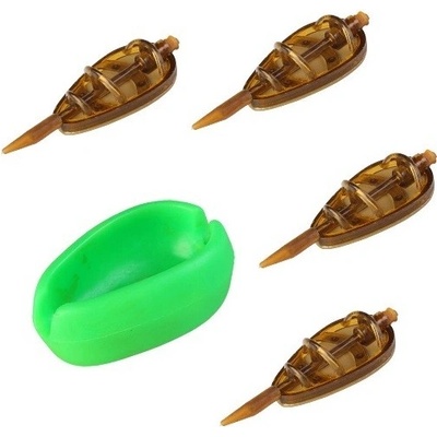 Giants Fishing Sada krmítok Method Feeder Deluxe Set 4+1 ( 20+30+40+50g )