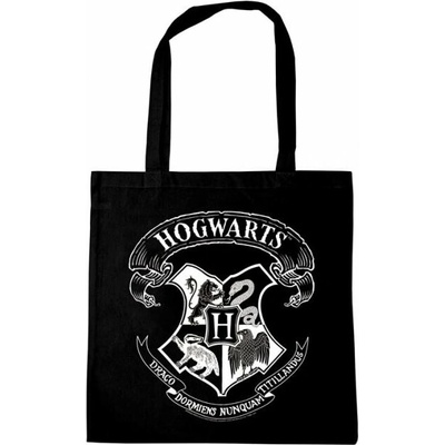 Logoshirt Látková taška Bradavice černá Harry Potter