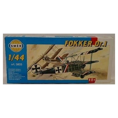 Směr model letadla Fokker DR.1 8 01x9 98cm v krabici 25x14 5x4 5cm 1:72