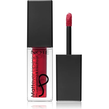 Image 1 of Note Cosmetique Mattever течно червило с матиращ завършек 14 Unpredictable Red 4, 5ml