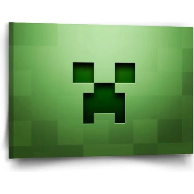 Sablio Obraz Green Blocks - 90x60 cm
