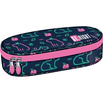 ST.RIGHT Овален ученически несесер St. Right Capybara - С 1 цип (PC01)