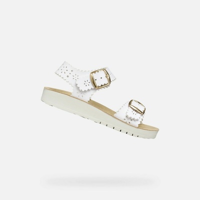 Geox Бели детски сандали Geox Sandal Costarei Geox | Byal | Момичешки | 35