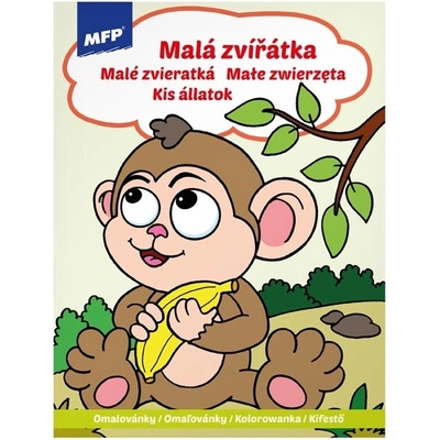MFP 5301138 Omaľovanky A4 Malá zvířátka 210x276mm/16