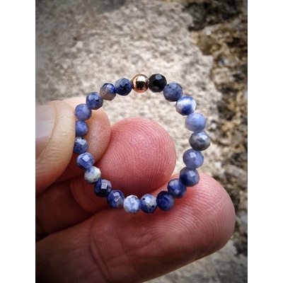 Katyba Prstene Prsteň na gumičke Sodalit S0572