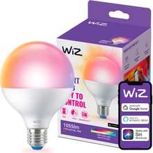 WiZ LED žárovka E27 G95 Globe 11W 1055lm 2200-6500K RGB IP20, stmívatelná
