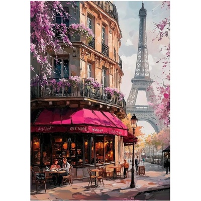 Obraz na plátne Paríž, 100 × 70 cm, CA-18637