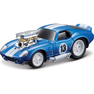 Maisto Muscle Machines 1965 Shelby Cobra Daytona Coupe modrá 1:64101215552