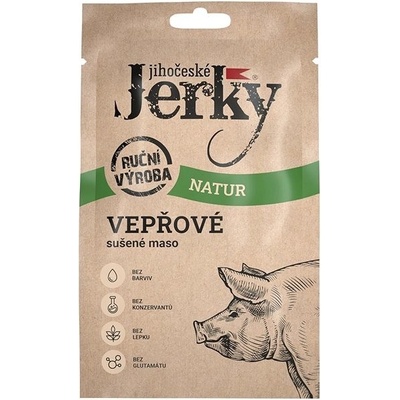 Jihočeské Jerky Bravčové natur 20 g