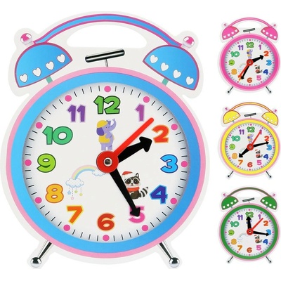 Junior Dětské papírové hodiny – mix 4 barev (200 × 255 mm) – Zboží Mobilmania