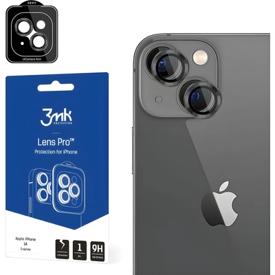 3mk Protection Apple iPhone 14 - 3mk защита на обектива Pro Graphite - Черна KP23405