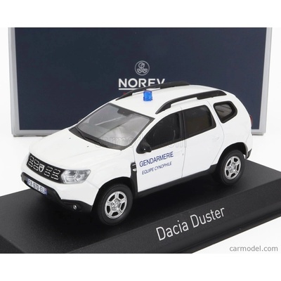 Norev Dacia Duster Police Equipe Cynophile 2020 Bílá 1:43