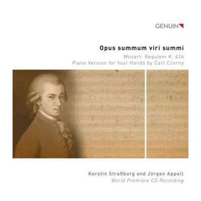Wolfgang Amadeus Mozart - Requiem Kv 626 Für Klavier 4-händig In Der Fassung Von Carl Czerny CD