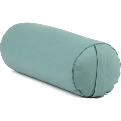 Joga bolster Bodhi Eco s poťahom mätová mineral blue 65x20