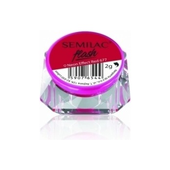 Semilac SemiFlash Neon effect red 677 2 g