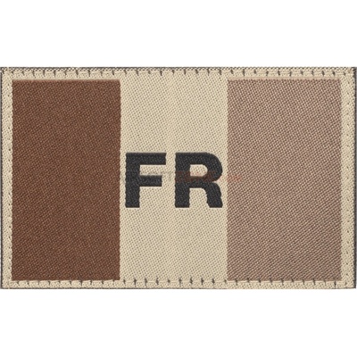 Nášivka Claw Gear vlajka Francúzsko - desert