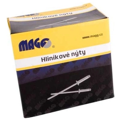 Hliníkové trhací nýty 4,8 x 15,9mm - 500ks/bal. MAGG ALN48159