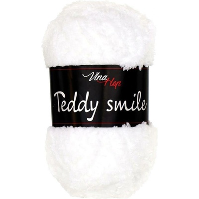 Vlna - Hep příze Teddy smile 4002 bílá