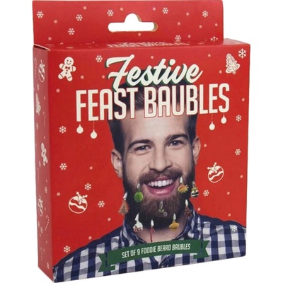 Gift Republic vianočné ozdoby na bradu – sada 9 ks