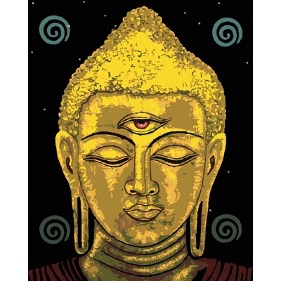 Malování podle čísel BUDDHA SE TŘETÍM OKEM