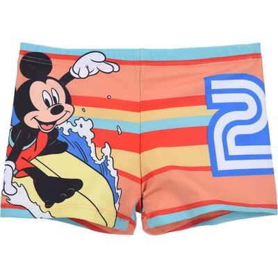 Mickey Mouse Surf Chlapčenské plavky oranžové