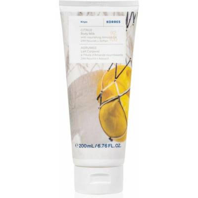 Korres Citrus povzbuzující tělové mléko 200 ml