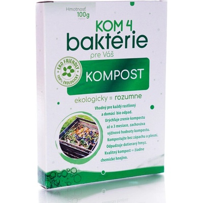 KOM 4. baktérie pre váš kompost 100 g