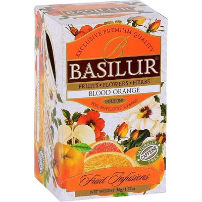 Basilur Fruit Infusion Blood Orange 20 x 1,8 g