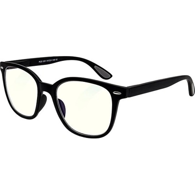 GLASSA Blue Light Blocking Glasses PCG 031, +1,00 dio, čierne