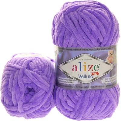 Alize Velluto 43 fialová