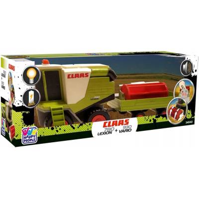 Happy People Kombajn Claas Mini s přívěsem