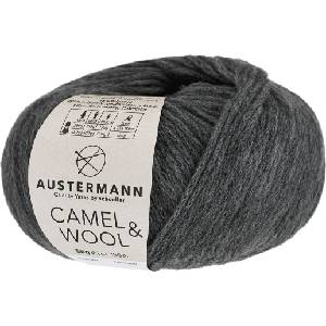 Austermann Camel & Wool 90343-11 Grey Плетива прежда (90343-11)